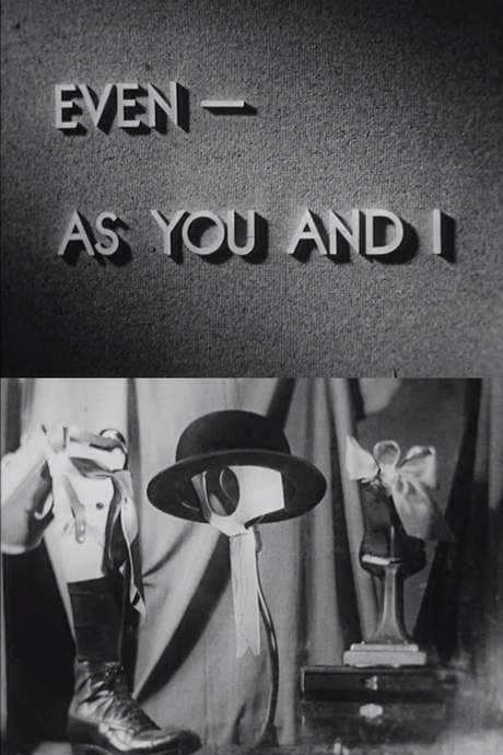 Even – As You and I (1937) movie poster