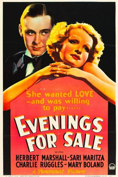 Evenings for Sale (1932) movie poster