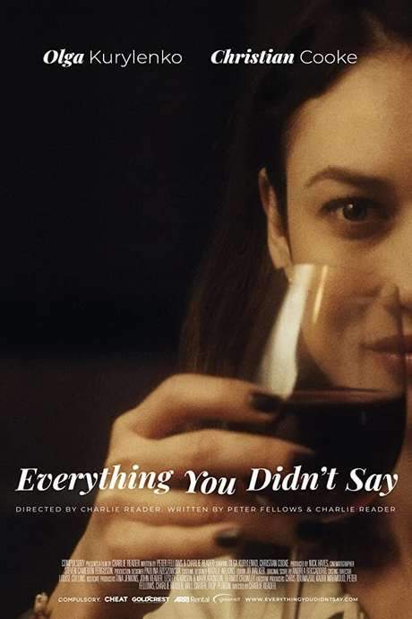 Everything You Didn’t Say (2019) movie poster