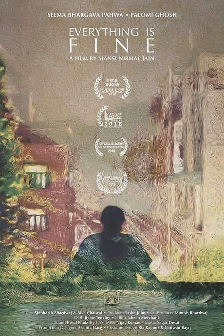 Everything is fine (2018) movie poster