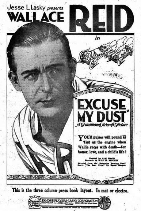 Excuse My Dust (1920) movie poster