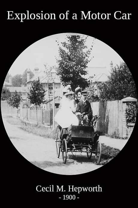 Explosion of a Motor Car (1900) movie poster