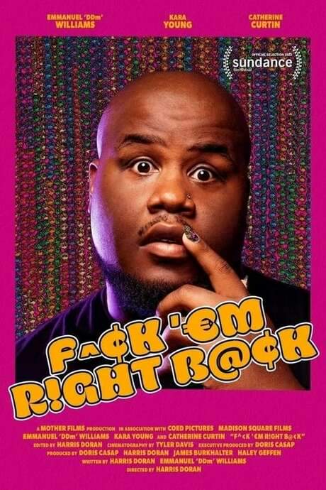 F^¢k ’€m R!ght B@¢k (2022) movie poster
