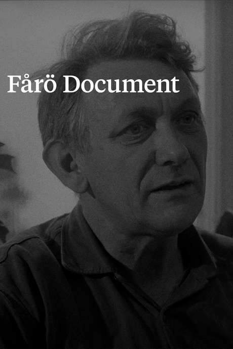 Fårö Document (1970) movie poster