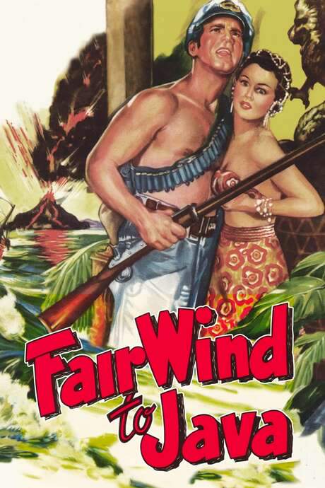 Fair Wind to Java (1953) movie poster