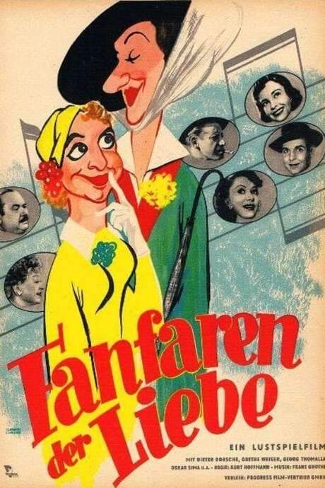 Fanfares of Love (1951) movie poster