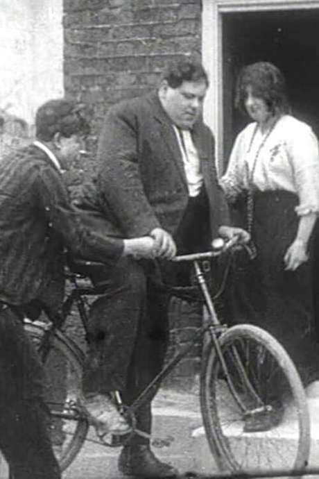 Fat Man on a Bicycle (1914) movie poster