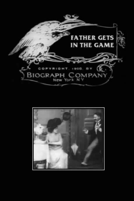 Father Gets in the Game (1908) movie poster