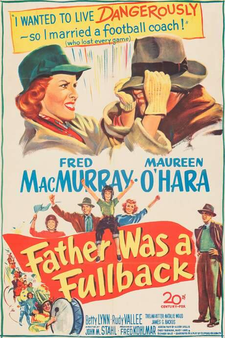 Father Was a Fullback (1949) movie poster