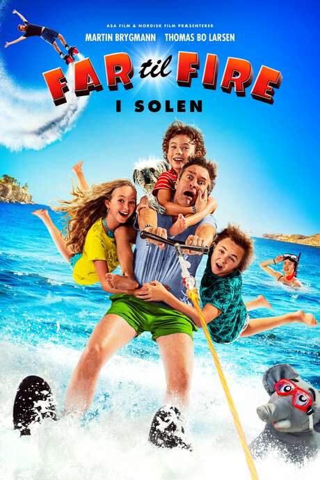 Father of Four - On the Sunny Side! (2018) movie poster
