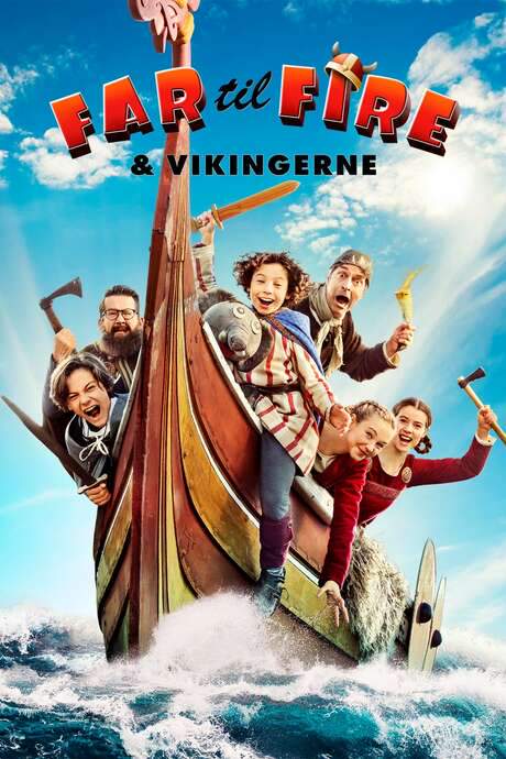 Father of Four and the Vikings (2020) movie poster