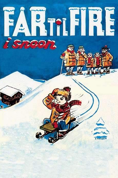Father of Four: In the Snow (1954) movie poster
