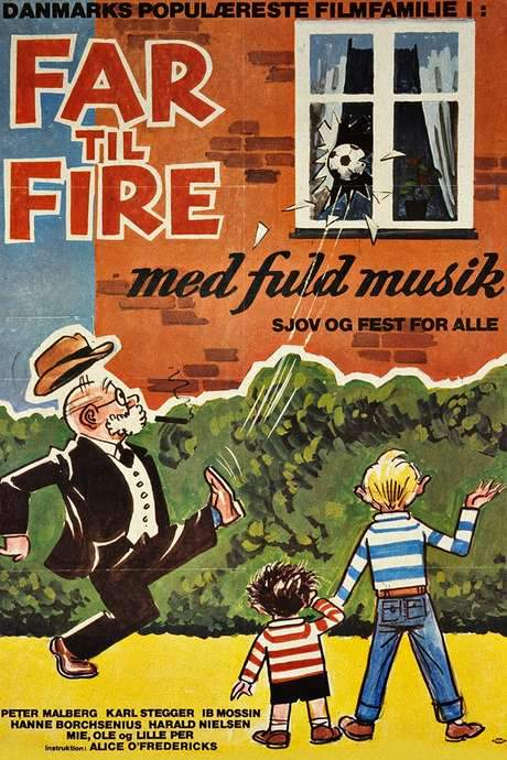 Father of Four: The Whole Shebang (1961) movie poster