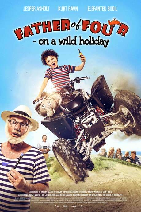 Father of Four: Wild Holiday (2015) movie poster