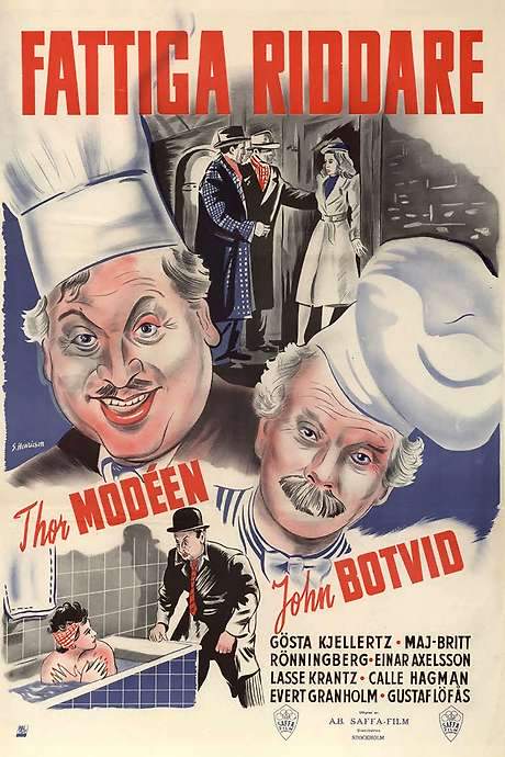 Fattiga riddare (1944) movie poster