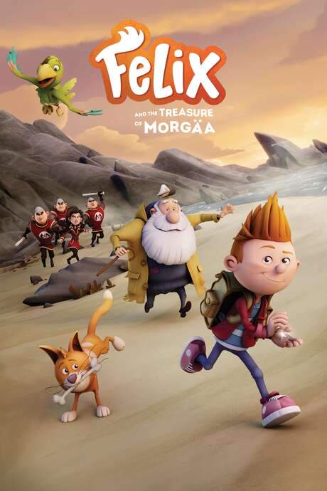Felix and the Treasure of Morgäa (2021) movie poster