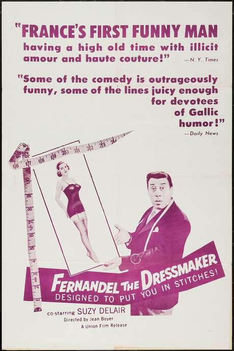 Fernandel the Dressmaker (1956) movie poster