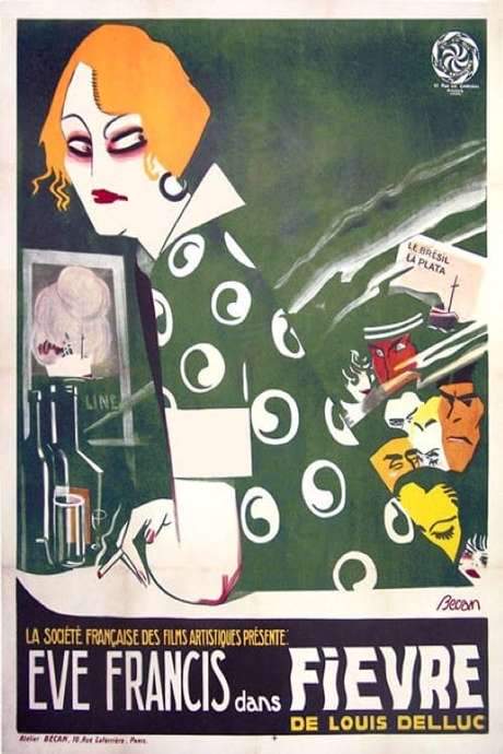 Fièvre (1921) movie poster