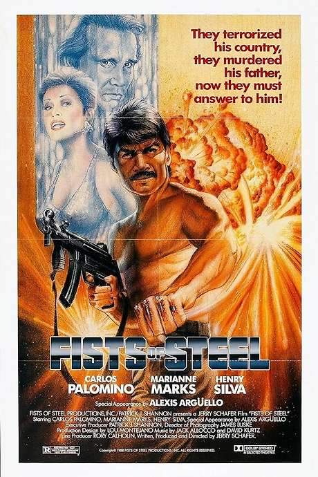 Fists Of Steel (1991) movie poster