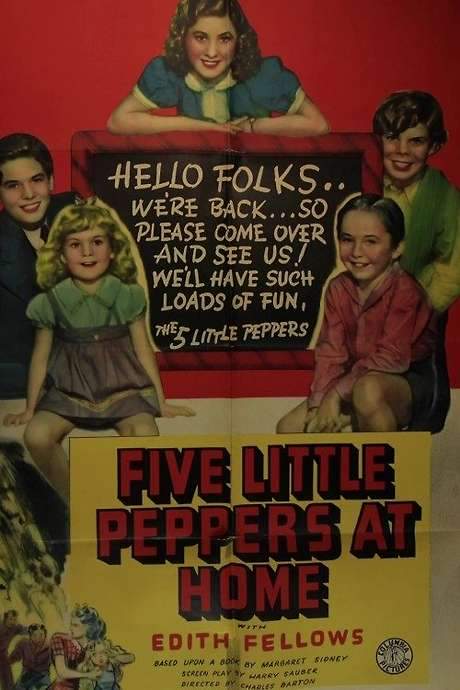 Five Little Peppers at Home (1940) movie poster