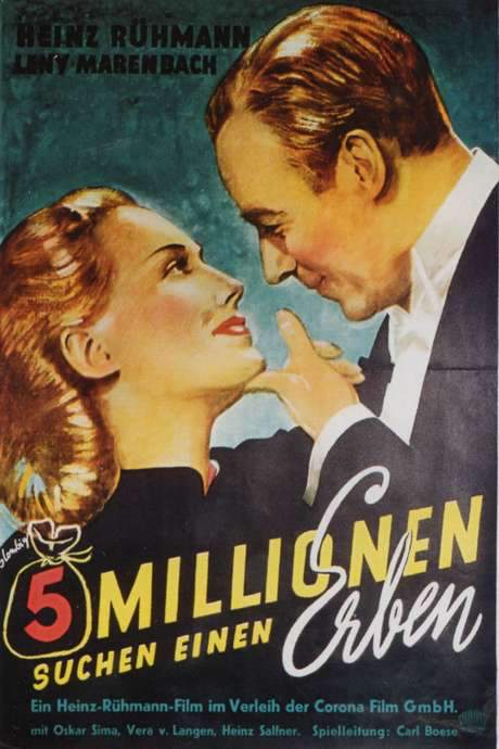 Five Millions Seek an Heir (1938) movie poster