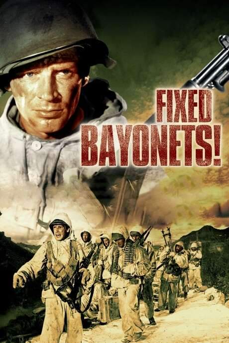 Fixed Bayonets! (1951) movie poster