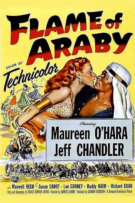 Flame of Araby (1951) movie poster