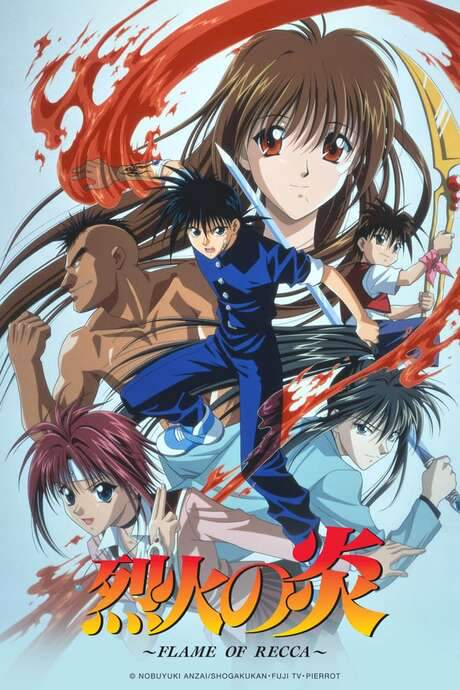 Flame of Recca (1997) movie poster