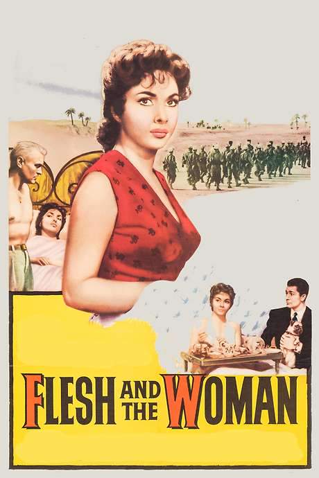 Flesh and the Woman (1954) movie poster