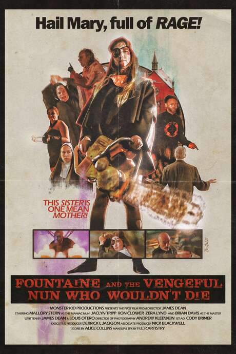 Fountaine and the Vengeful Nun Who Wouldn’t Die (2021) movie poster