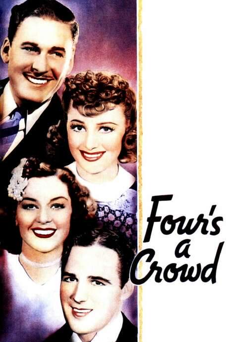 Four’s a Crowd (1938) movie poster