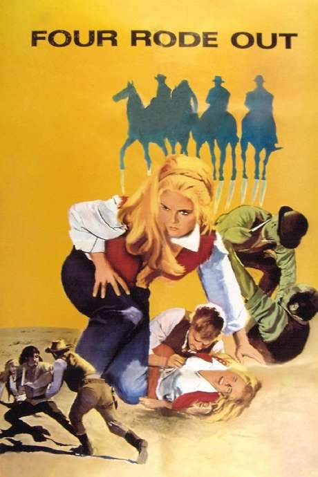 Four Rode Out (1969) movie poster