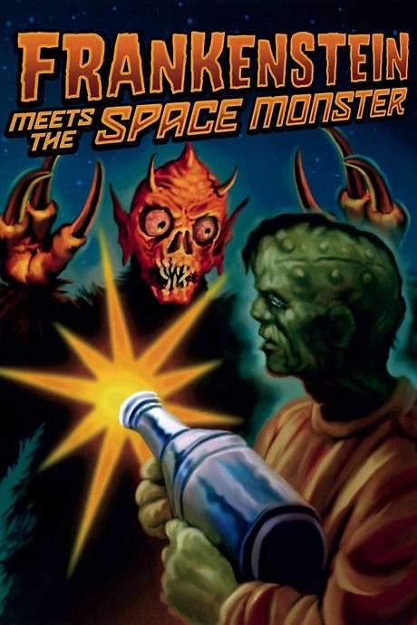 Frankenstein Meets the Space Monster (1965) movie poster