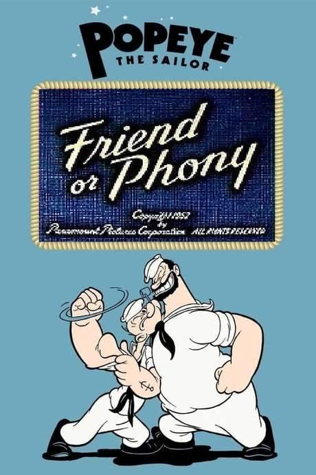 Friend or Phony (1952) movie poster