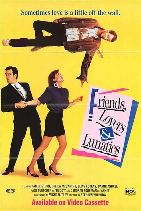 Friends, Lovers, & Lunatics (1989) movie poster