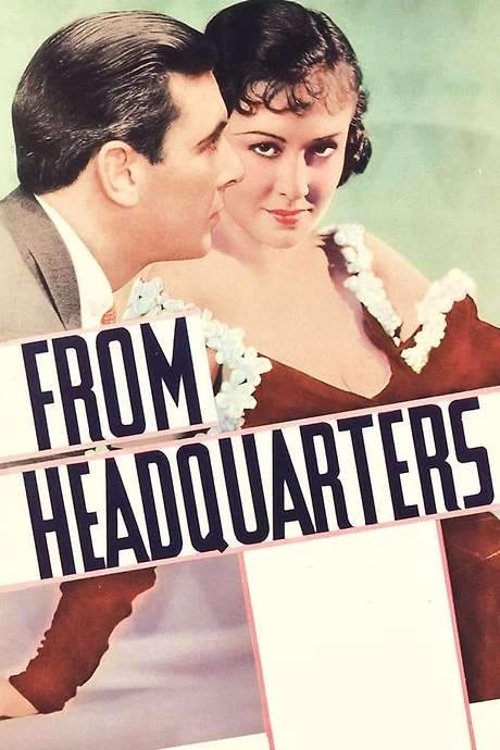 From Headquarters (1933) movie poster