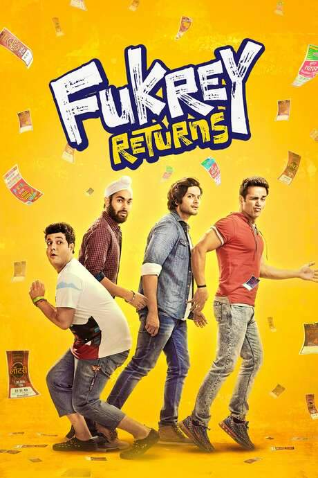 Fukrey Returns (2017) movie poster