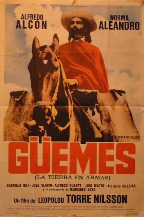 Güemes, la tierra en armas (1971) movie poster
