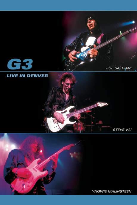 G3: Live in Denver (2004) movie poster