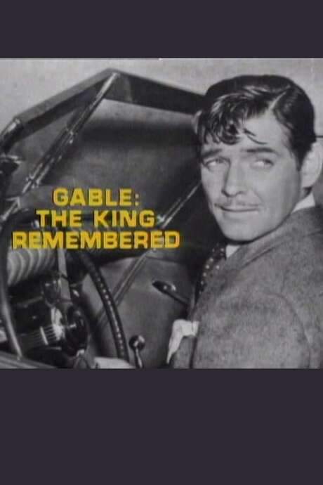 Gable: The King Remembered (1975) movie poster