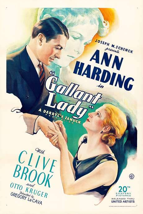 Gallant Lady (1933) movie poster