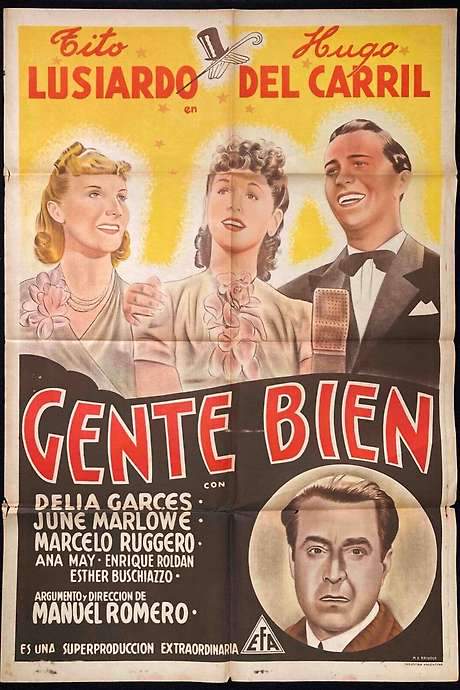 Gente bien (1939) movie poster