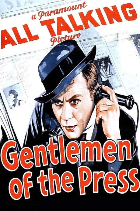 Gentlemen of the Press (1929) movie poster
