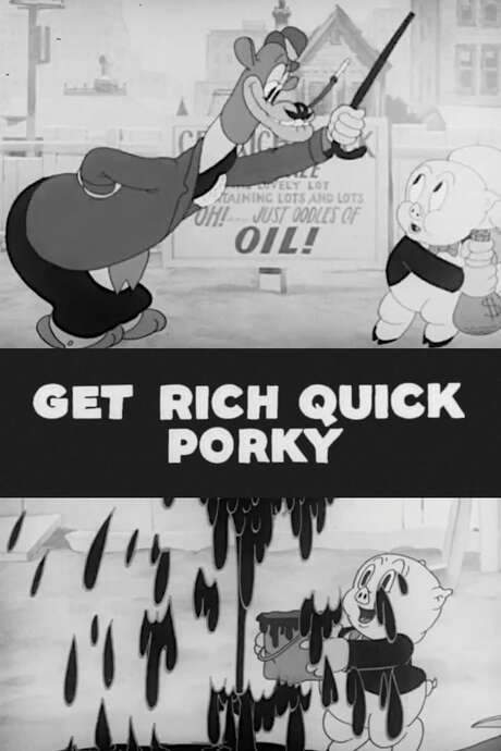 Get Rich Quick Porky (1937) movie poster