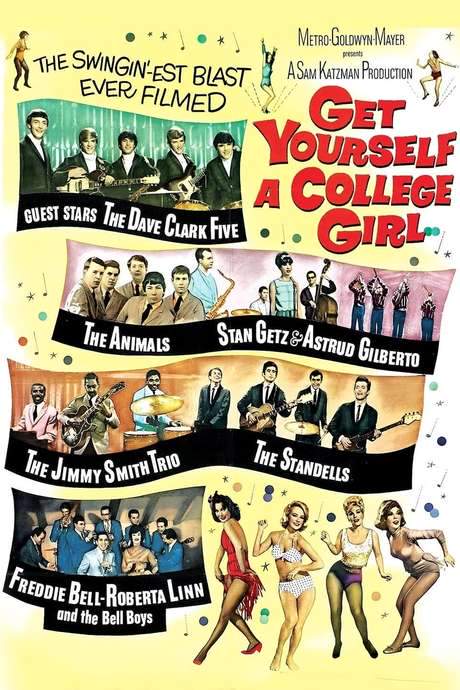 Get Yourself a College Girl (1964) movie poster