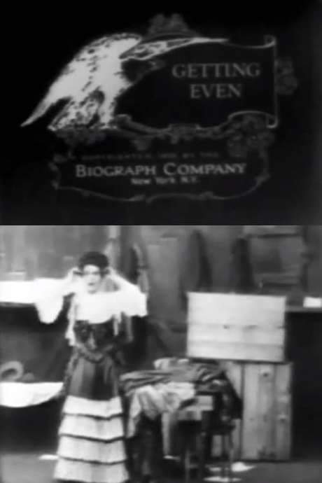 Getting Even (1909) movie poster