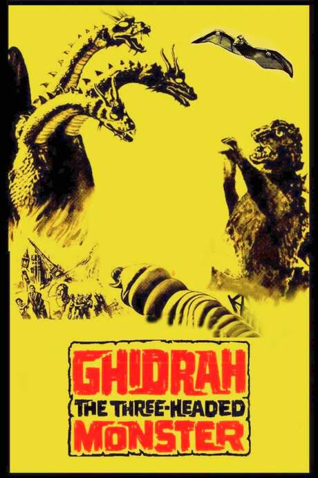 Ghidorah, the Three-Headed Monster (1964) movie poster
