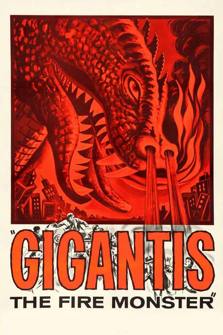 Gigantis, the Fire Monster (1959) movie poster