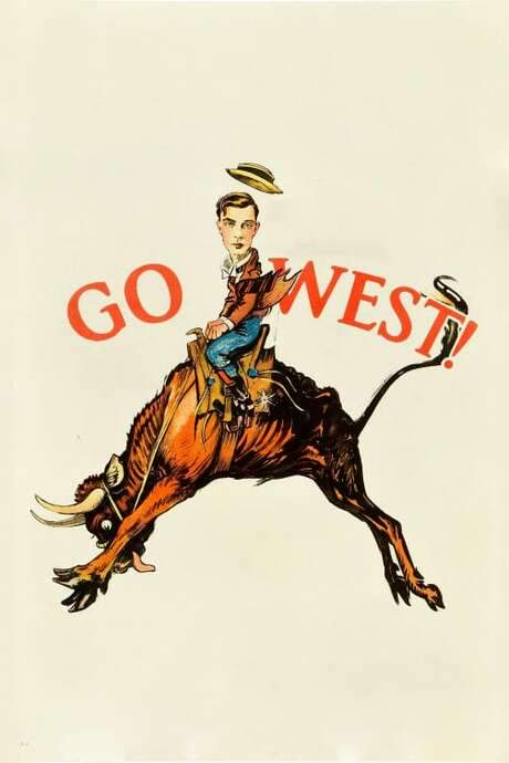 Go West (1925) movie poster