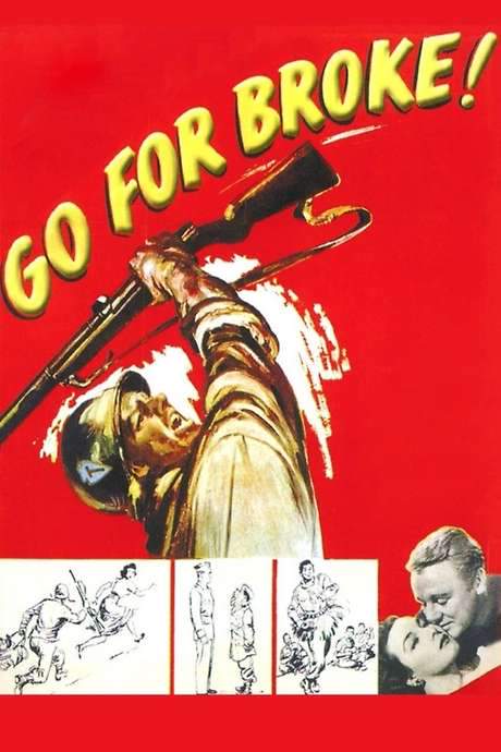 Go for Broke! (1951) movie poster